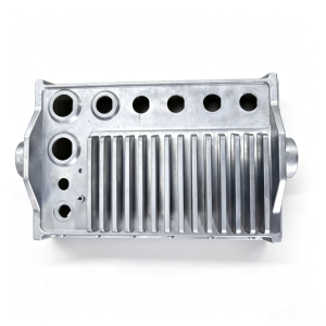 Custom Die‑Cast Aluminum Heat Sink, Precision Aluminum Cooling Heatsink with Fins & Mounting Holes